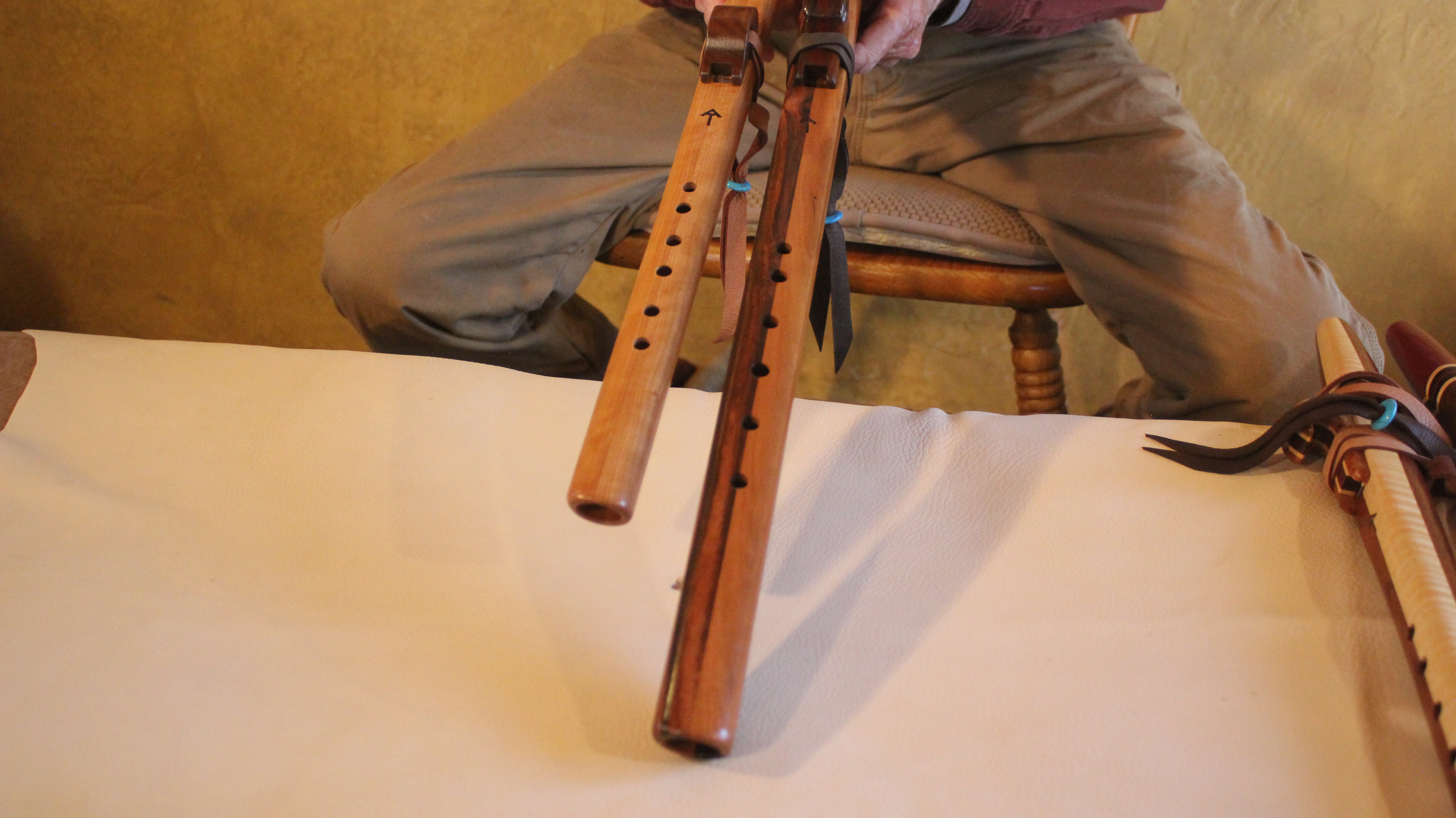 Native American style flute keys comparison
