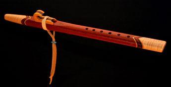 Curly maple with lacewood Craftsman flute
