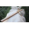 Pink Ivory Wood & African Mahogony Sundance Native American Style Flute (G- 440Hz)