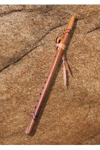 Canary Wood and Yellow Heart Love Flute (D# - 440Hz)