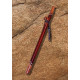 Padauk and Maple Burl Native American Style Love Flute (D# - 440Hz)
