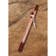 Birds Eye Maple and Bloodwood Native American Style Love Flute  (E - 440Hz)