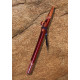Padauk and Zebrawood Native American Style Love Flute (A - 432Hz)