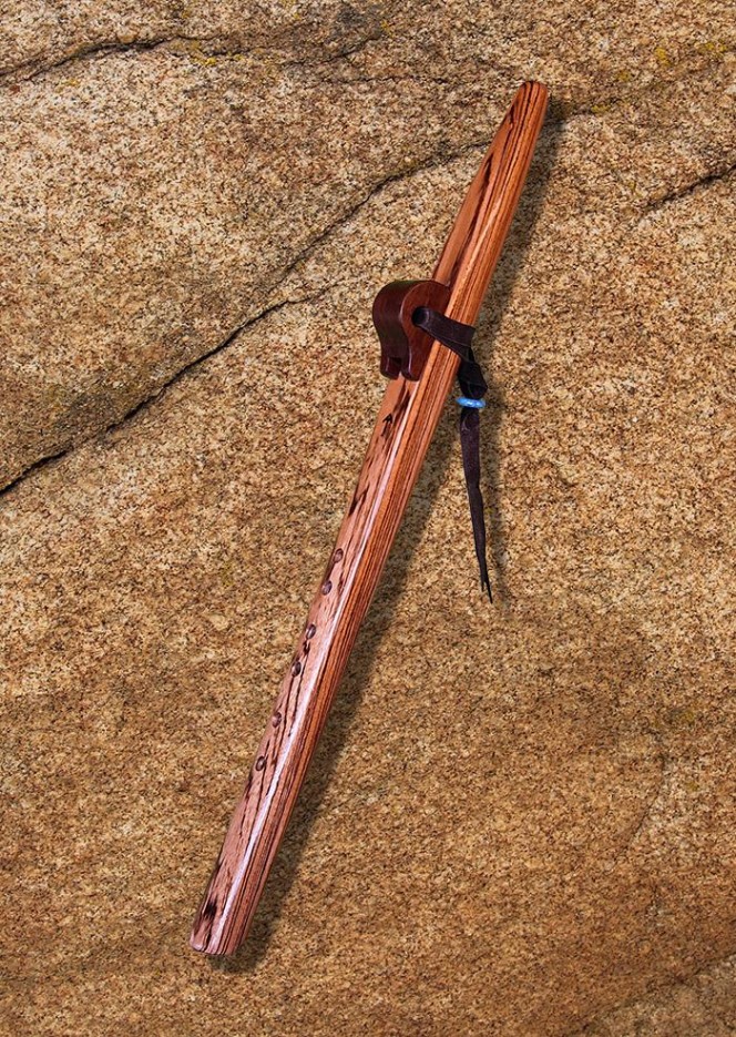 Zebrawood Backpacker Love Flute